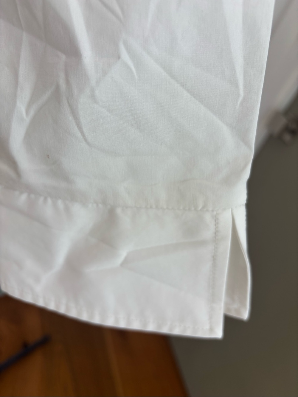 Tuckernuck White Poplin Roberts Top Smocked Waist Size S NWT - Picture 5 of 14